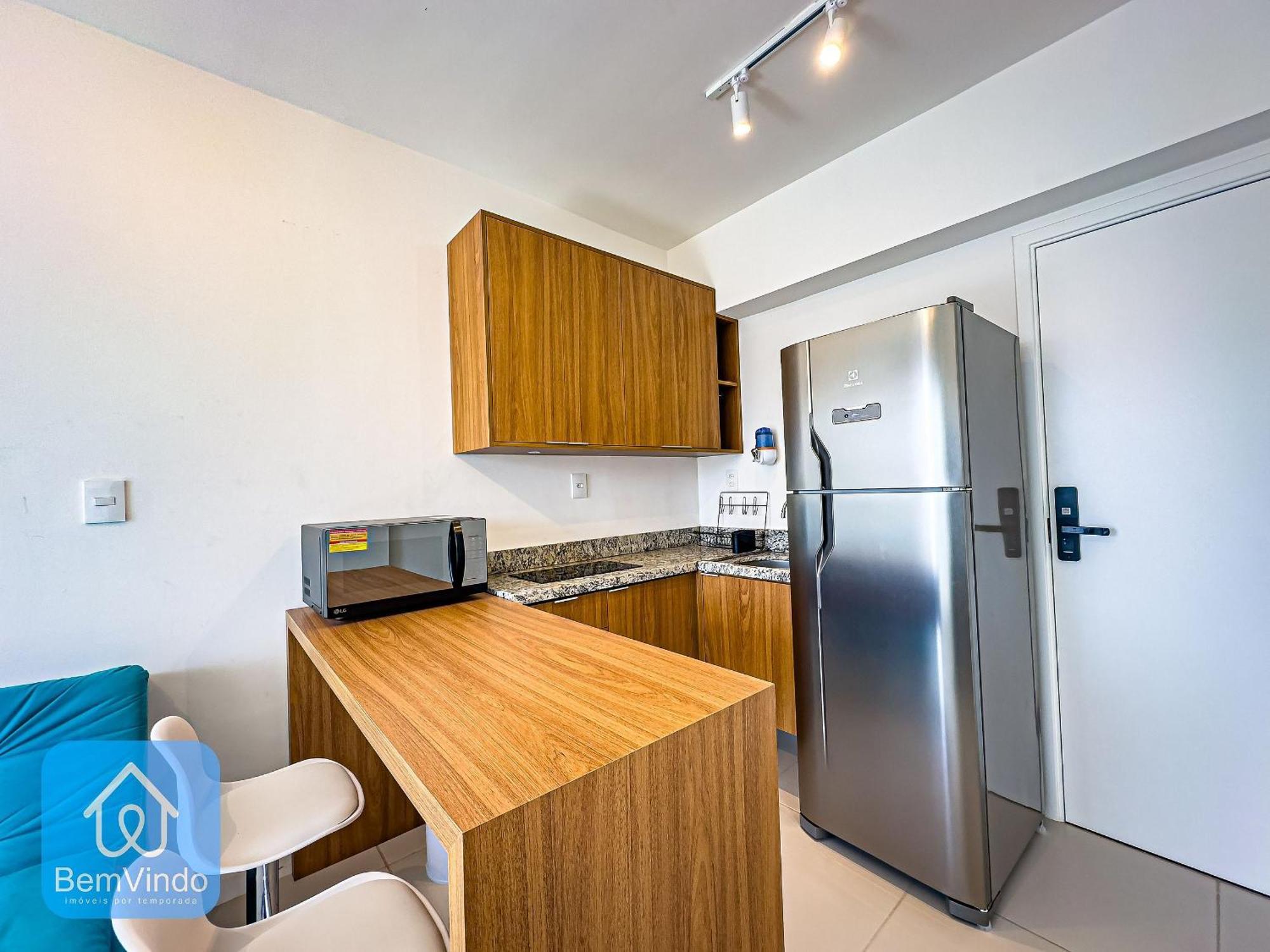 Apartment Premium Completo No Blue Barra *